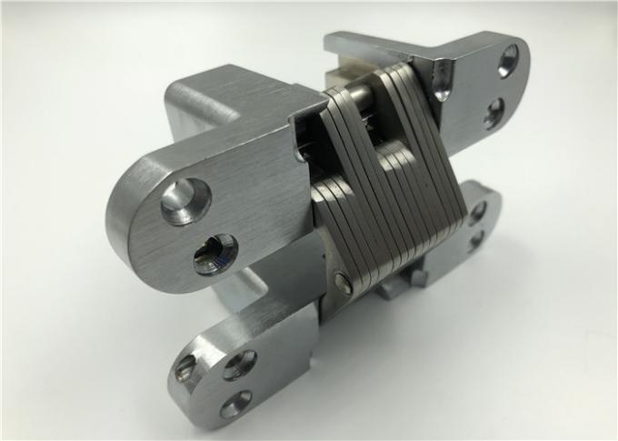 180° Wooden Door Heavy Duty Invisible Hinge With Stainless Steel Arms