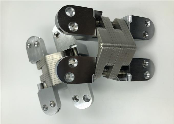 180° Wooden Door Heavy Duty Invisible Hinge With Stainless Steel Arms