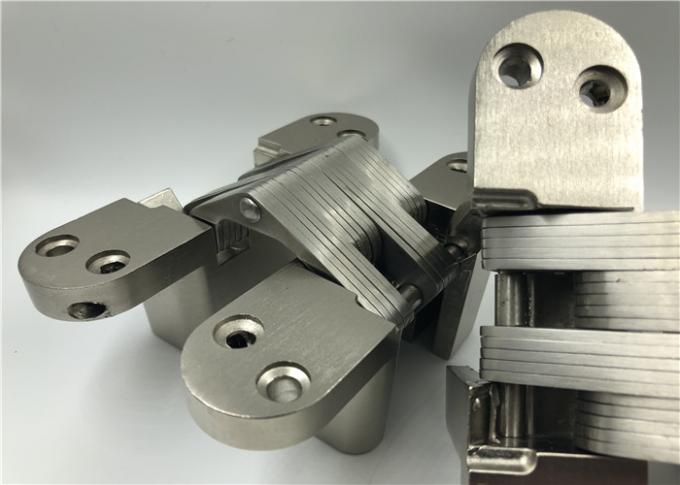Flush Installation Heavy Duty Hidden Door Hinges , Concealed Gate