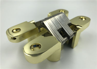Gold Plated Heavy Duty Invisible Hinge Corrosion Resistance With SGS Certificate