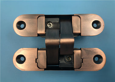 Left Open Zinc Alloy Adjustable 3D Concealed Hinges For Interior Wooden Door