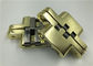 Gold Plated Heavy Duty Invisible Hinge Corrosion Resistance With SGS Certificate
