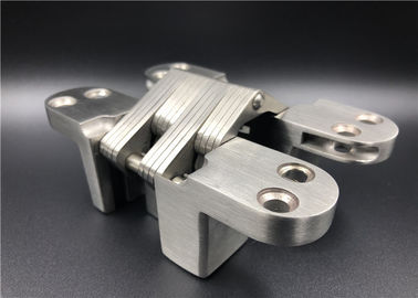Stainless Steel Mortise Mount Heavy Duty Hidden Hinges With SGS CNAS Certificate