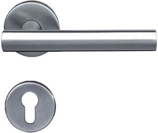 Antirust Satin Stainless Steel Door Handles For 40mm Min Door Thickness
