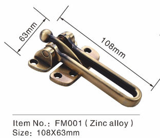 Zinc Alloy Door Security Chain Door Fitting Hardware Security Door Chain Lock