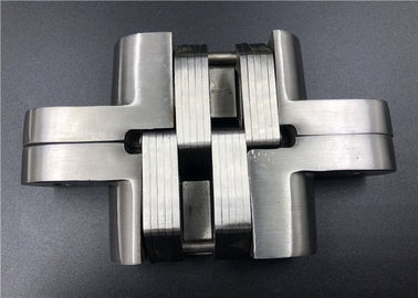 Wood Door Stainless Steel Concealed Hinges With SS 304/201 Connecting Arms