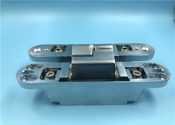 Zinc alloy 3D Adjustable Concealed Hinge with Aluminum arm 29x140mm
