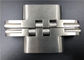 Durable 304 Stainless Steel Concealed Hinges For Flush Doors , 25x118x18 mm