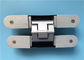 29x160 mm Zinc Alloy Adjustable Concealed Hinges For Wooden Metal Door