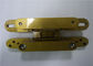 Chrome Painted / Gold Painted 3D Adjustable Concealed Hinge 135x18x21 mm