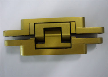 Chrome Painted / Gold Painted 3D Adjustable Concealed Hinge 135x18x21 mm