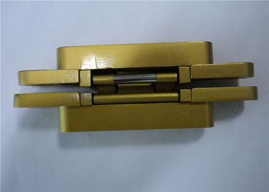 Chrome Painted / Gold Painted 3D Adjustable Concealed Hinge 135x18x21 mm