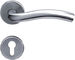 Wavy Shape Stainless Steel Door Handles Corrosion Resistant 100000 Times