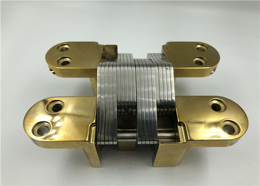 PVD Coated Adjusting Hidden Hinges / Durable Adjustable SOSS Hinges