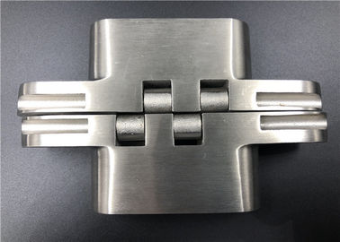 Flexible Stainless Steel Concealed Hinges For Solid Wood Doors 180°