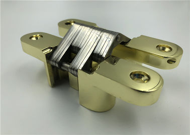 Self Closing Invisible Spring Hinges For Solid Wood Door , Steel Wood Door