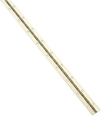 Durable Indoor Door Brass Long Heavy Duty Piano Hinge With Screw Holes