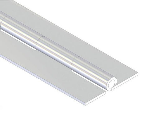 Anti Corrosive Stainless Steel Continuous Hinges Heavy Duty 270° Open Degree