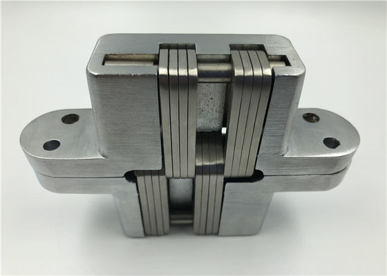 Flexible Heavy Duty Invisible Hinge For Solid Wood Door / Wooden Box